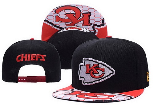 NFL Kansas City Chiefs Stitched Snapback Hats 006